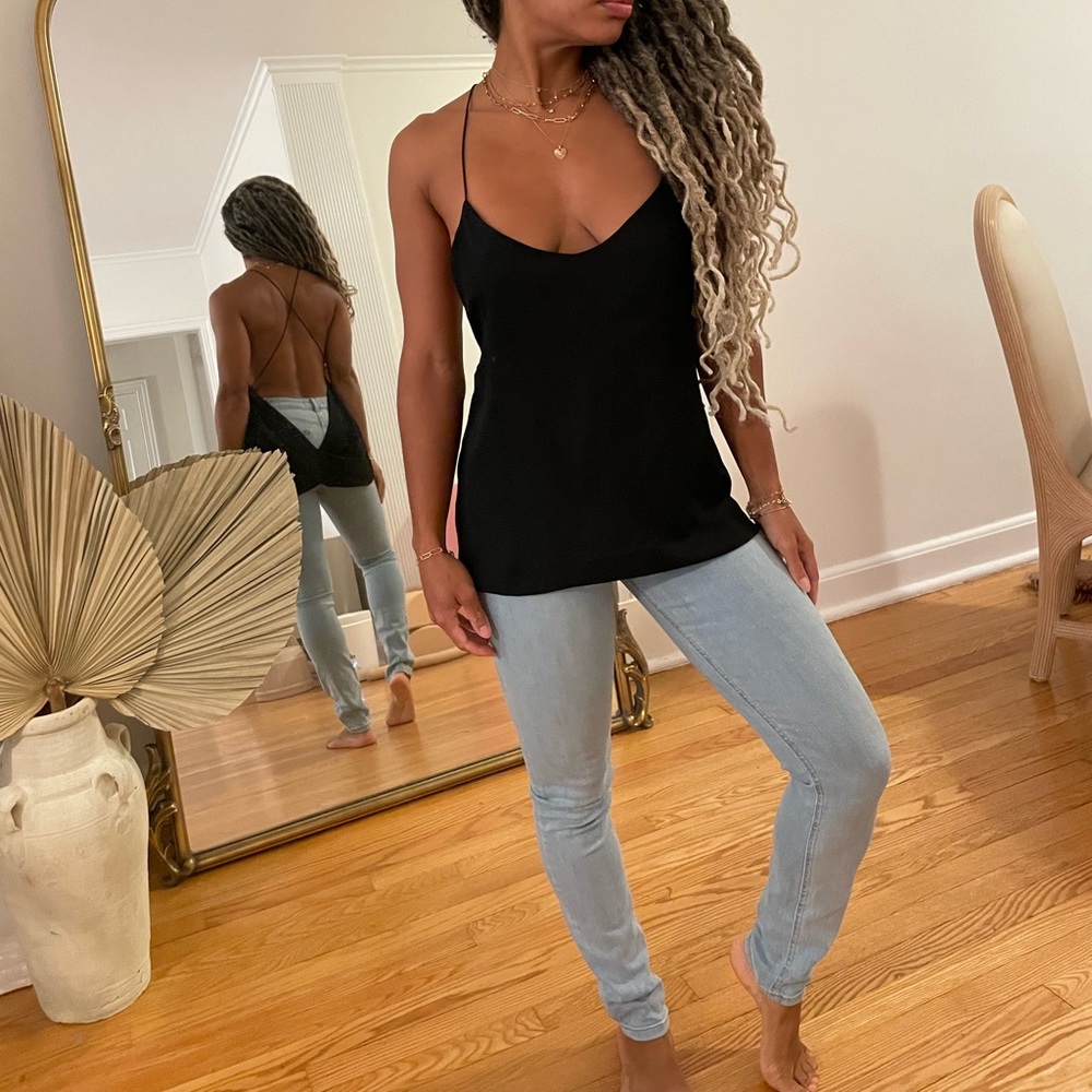 Black tank top size M